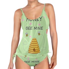 Bee Mine Valentines Day Tankini Set by Valentinaart