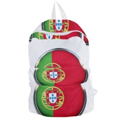 Portugal Flag Country Nation Foldable Lightweight Backpack by Nexatart