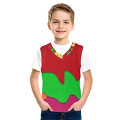 Liquid Forms Water Background Kids  Sportswear by Nexatart