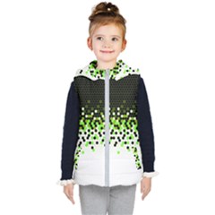 Flat Tech Camouflage Reverse Green Kid s Puffer Vest by jumpercat