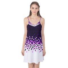 Flat Tech Camouflage Reverse Purple Camis Nightgown by jumpercat