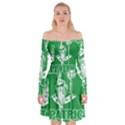  St. Patricks day  Off Shoulder Skater Dress View1