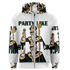  St  Patricks Day  Men s Zipper Hoodie by Valentinaart