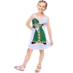  St  Patrick  Dabbing Kids  Tunic Dress by Valentinaart