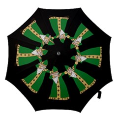  St  Patrick  Dabbing Hook Handle Umbrellas (large) by Valentinaart