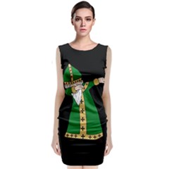  St  Patrick  Dabbing Classic Sleeveless Midi Dress by Valentinaart