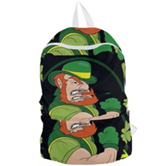 St  Patricks Day Foldable Lightweight Backpack by Valentinaart