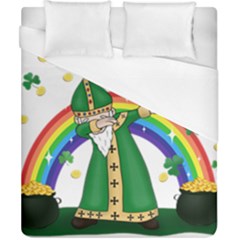  St  Patrick  Dabbing Duvet Cover (california King Size) by Valentinaart