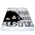 Squat like Putin Fitted Sheet (King Size) View1