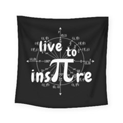 Pi Day Square Tapestry (small) by Valentinaart