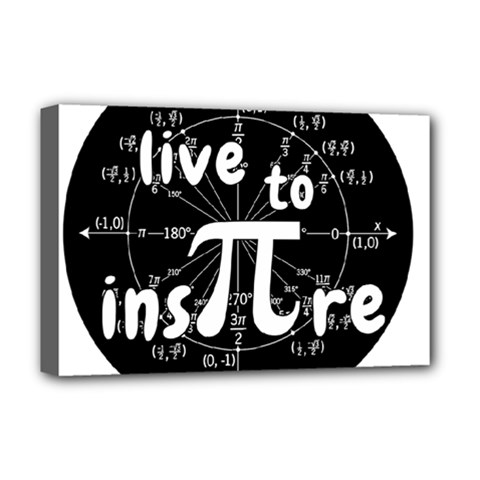 Pi Day Deluxe Canvas 18  X 12   by Valentinaart