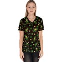 St Patricks day pattern Scrub Top View1