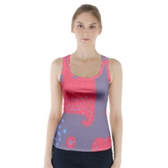 Lollipop Attacked By Hearts Racer Back Sports Top by snowwhitegirl