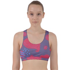 Lollipop Attacked By Hearts Back Weave Sports Bra by snowwhitegirl