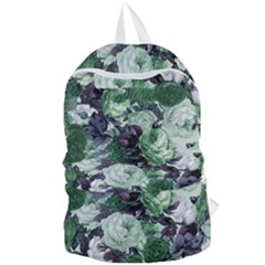 Rose Bushes Green Foldable Lightweight Backpack by snowwhitegirl