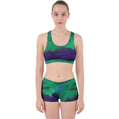 Smiling Mountain Work It Out Sports Bra Set by snowwhitegirl