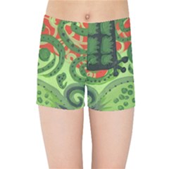 Turtle Kids Sports Shorts by snowwhitegirl