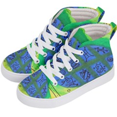 Window Egg Kid s Hi-top Skate Sneakers by snowwhitegirl