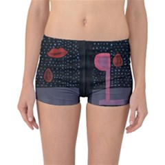 Lips Reversible Boyleg Bikini Bottoms by snowwhitegirl