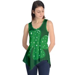 Sparkly Clover Sleeveless Tunic by Valentinaart