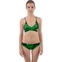 Sparkly Clover Wrap Around Bikini Set View1