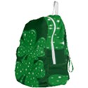 Sparkly Clover Foldable Lightweight Backpack View4