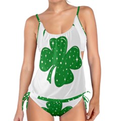 Sparkly Clover Tankini Set by Valentinaart