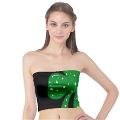 Sparkly Clover Tube Top by Valentinaart