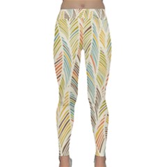 Decorative  Seamless Pattern Classic Yoga Leggings by TastefulDesigns