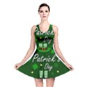 St Patricks Leprechaun Reversible Skater Dress View1