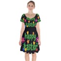 Happy Easter Short Sleeve Bardot Dress View1