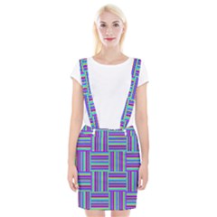 Geometric Textile Texture Surface Braces Suspender Skirt by Nexatart