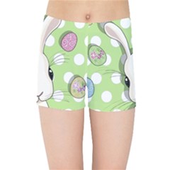 Easter Bunny  Kids Sports Shorts by Valentinaart