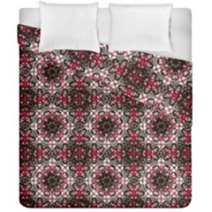 Oriental Ornate Pattern Duvet Cover Double Side (california King Size) by dflcprints