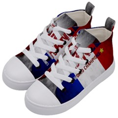 Football World Cup Kid s Mid-top Canvas Sneakers by Valentinaart