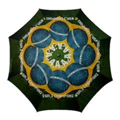 Football World Cup Golf Umbrellas by Valentinaart