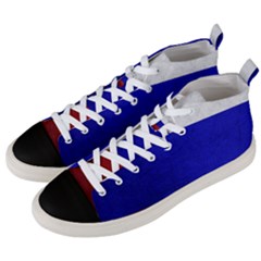 Football World Cup Men s Mid-top Canvas Sneakers by Valentinaart