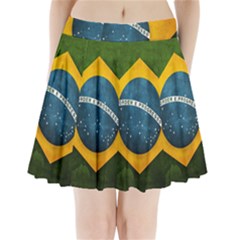 Football World Cup Pleated Mini Skirt by Valentinaart