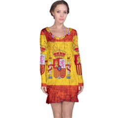 Football World Cup Long Sleeve Nightdress by Valentinaart