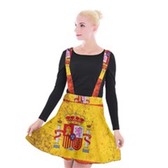 Football World Cup Suspender Skater Skirt by Valentinaart