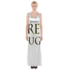 Freehugs Maxi Thigh Split Dress by cypryanus