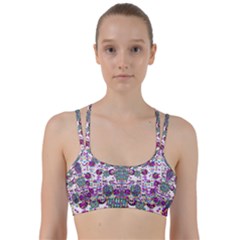 Alien Sweet As Candy Line Them Up Sports Bra by pepitasart