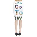 Hawaii Midi Wrap Pencil Skirt View2