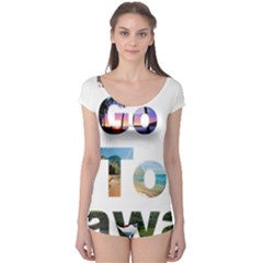 Hawaii Boyleg Leotard  by Howtobead