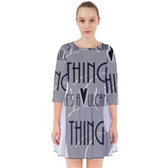 It s A Vulcan Thing Smock Dress by Howtobead