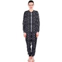 Black And White Tribal Print OnePiece Jumpsuit (Ladies)  View1