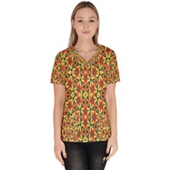 Pattern-25 Scrub Top by ArtworkByPatrick