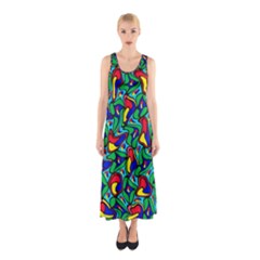 Colorful-4 1 Sleeveless Maxi Dress by ArtworkByPatrick