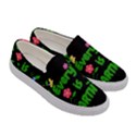 Earth Day Women s Canvas Slip Ons View3