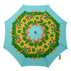 Earth Day Hook Handle Umbrellas (medium) by Valentinaart